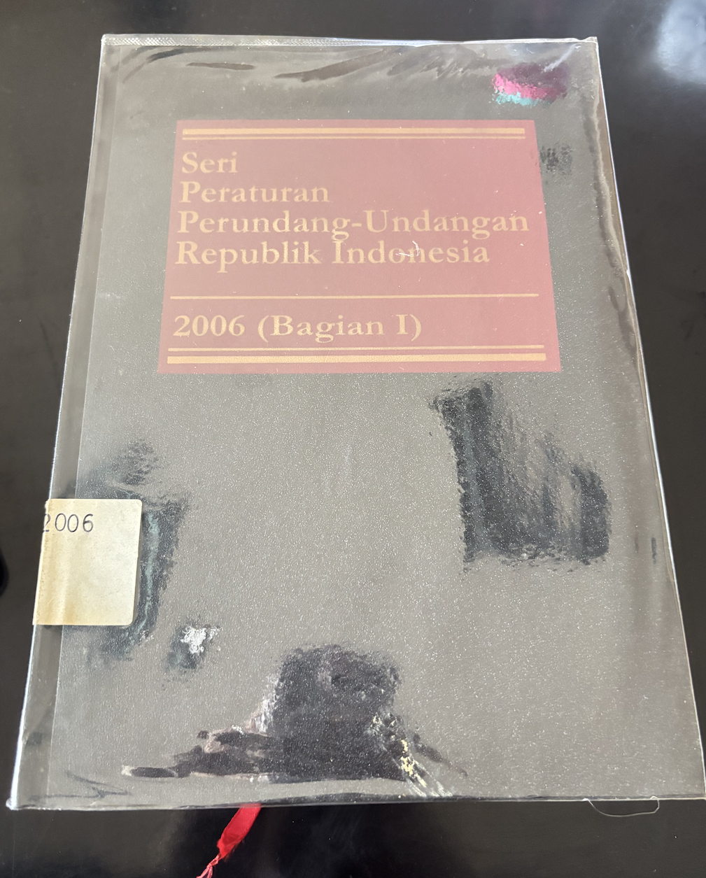 Cover Seri Peraturan Perundang-Undangan Republik Indonesia 2006 (Bagian I)