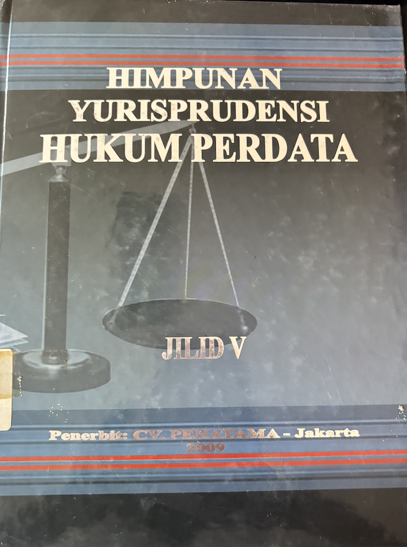 Cover Himpunan Yurisprudensi Hukum Perdata Jilid V