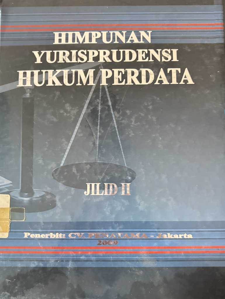 Cover Himpunan Yurisprudensi Hukum Perdata Jilid II