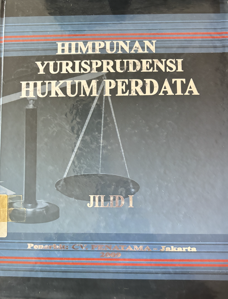 Cover Himpunan Yurisprudensi Hukum Perdata Jilid I