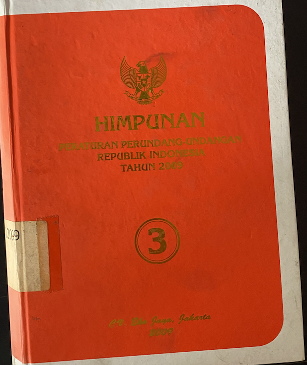 Cover Himpunan Peraturan Perundang-Undangan