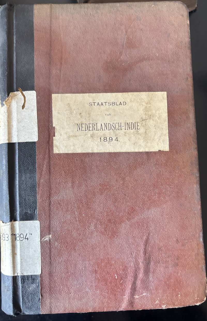 Cover NEDERLANDSCH-INDIE 1894