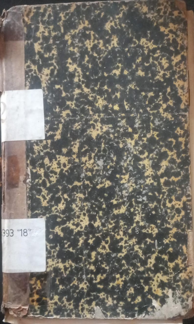 Cover Bij Blad Op Het Staatsblad Van Nederlandsch-Indie 1862