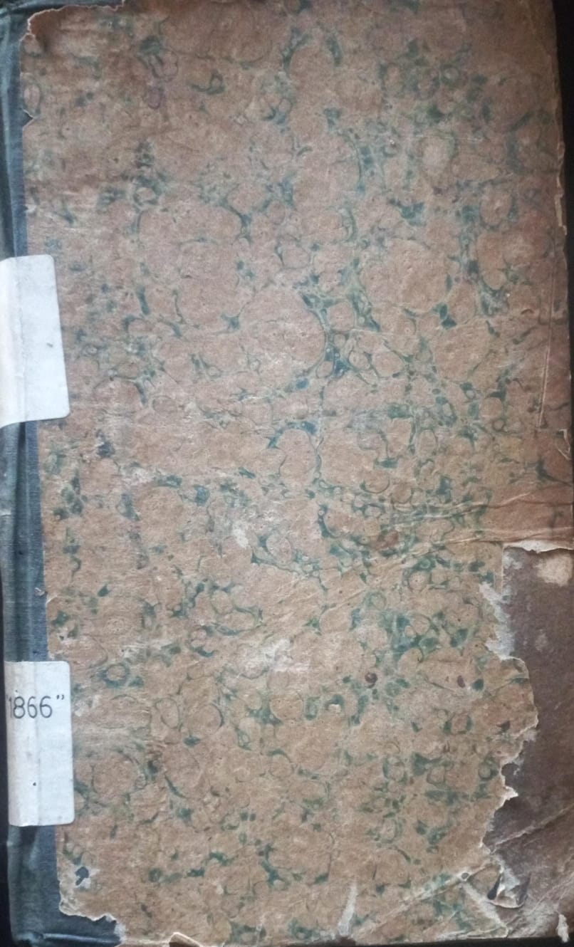 Cover Staatsblad Van Nederlandsch-Indie 1866