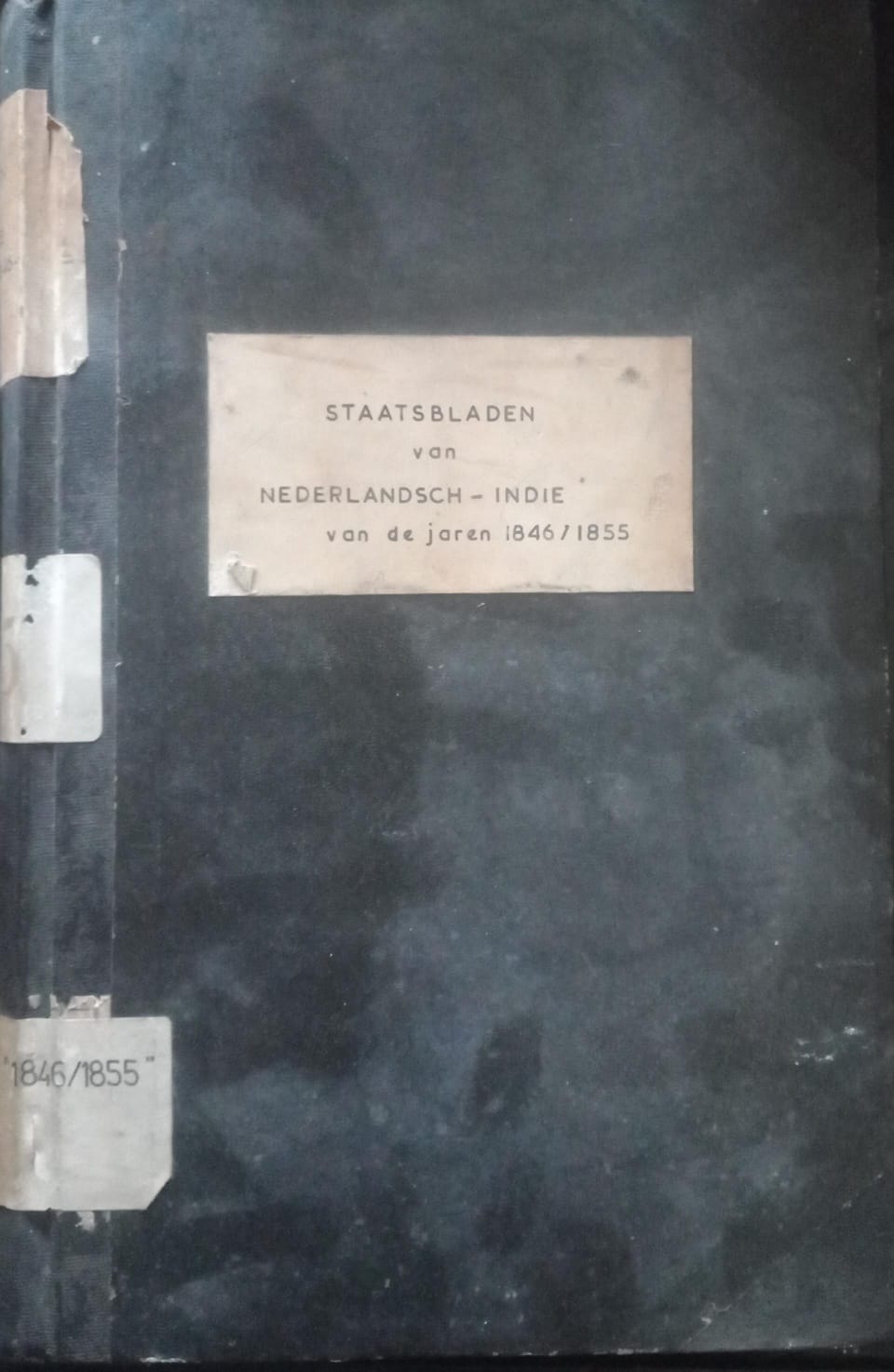 Cover Staatsblad Van Nederlandsch-Indie 1846/1855