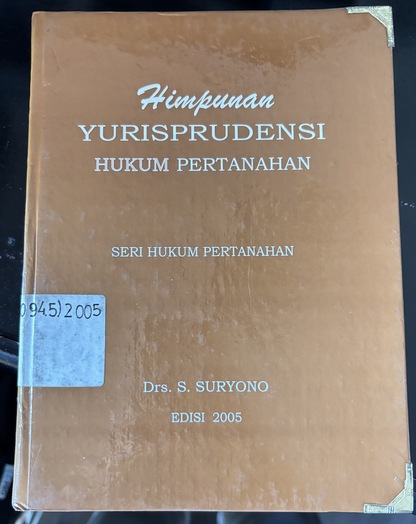 Cover Himpunan Yurisprudensi Hukum Pertahanan 2005