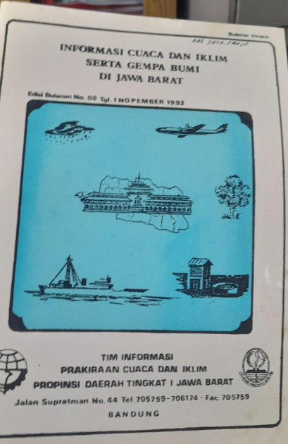 Cover Informasi Cuaca dan Iklim Serta Gempa Bumi Di Jawa Barat
