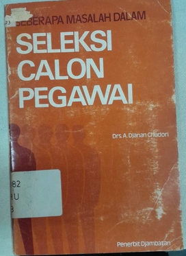 Cover Beberapa Masalah Dalam  Seleksi Calon Pegawai