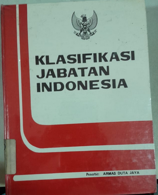Cover Klasifikasi Jabatan Indonesia