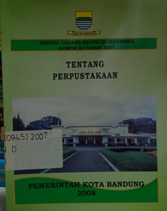 Cover Tentang Perpustakaan