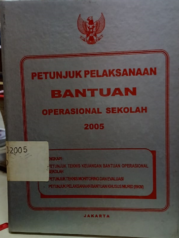 Cover Petunjuk Pelaksanaan Bantuan Operasioanl Sekolah