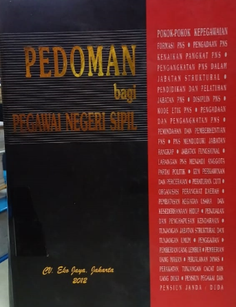 Cover Pedoman Bagi Pegawai Negeri Sipil