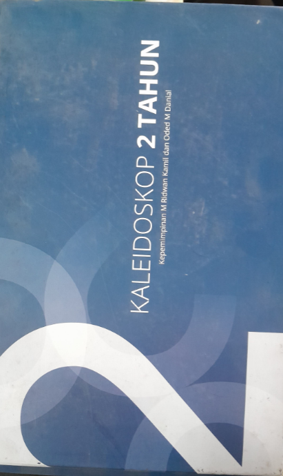 Cover Kaleidoskop 2 Tahun Kepemimpinan M Ridwan Kamil dan Oded Danial
