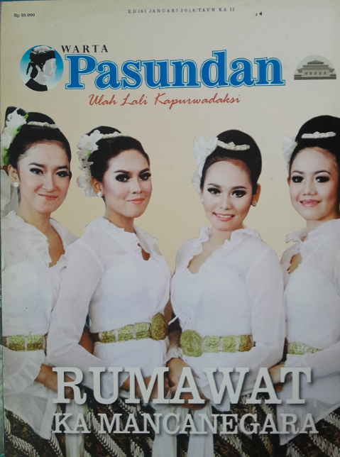 Cover Warta Pasundan Ulah Lali Kapurwadaksi Rumawat Ka Mancanegara