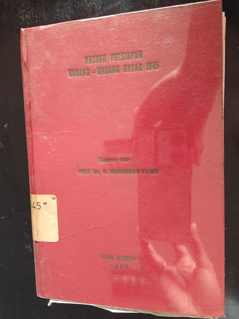 Cover Naskah Persiapan Undang-Undang Dasar 1945 Jilid kedua