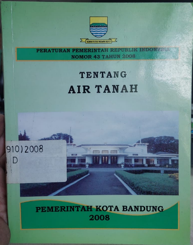 Cover Tentang Air Tanah