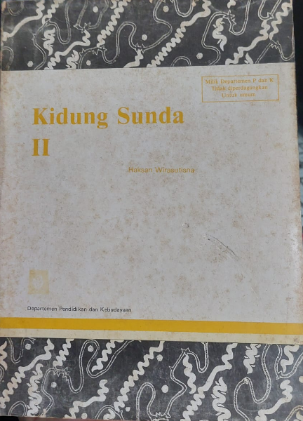 Cover Kidung Sunda