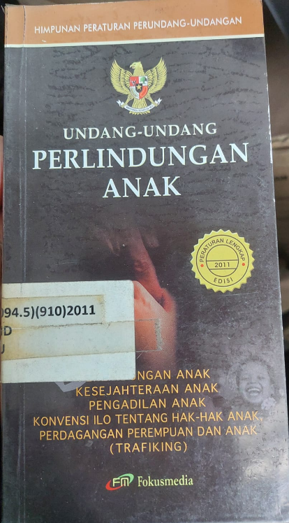 Cover Undang-Undang Perlindungan Anak