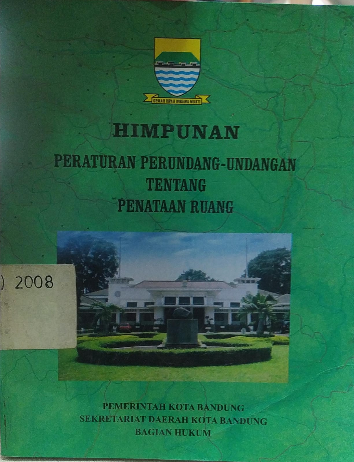 Cover Himpunan Peraturan Perundang-Undangan Tentang Penataan Ruang
