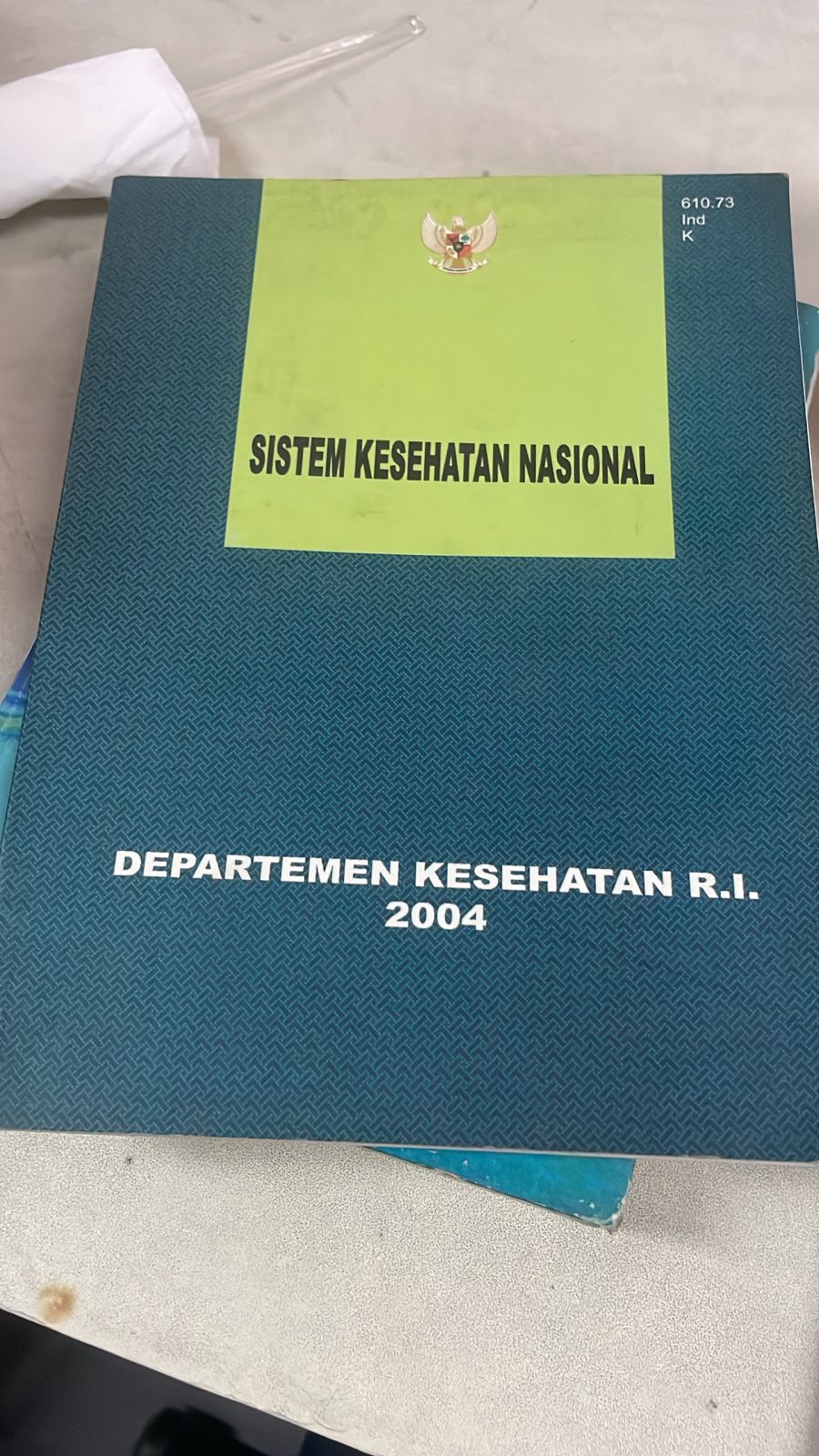 Cover Sistem Kesehatan Nasional