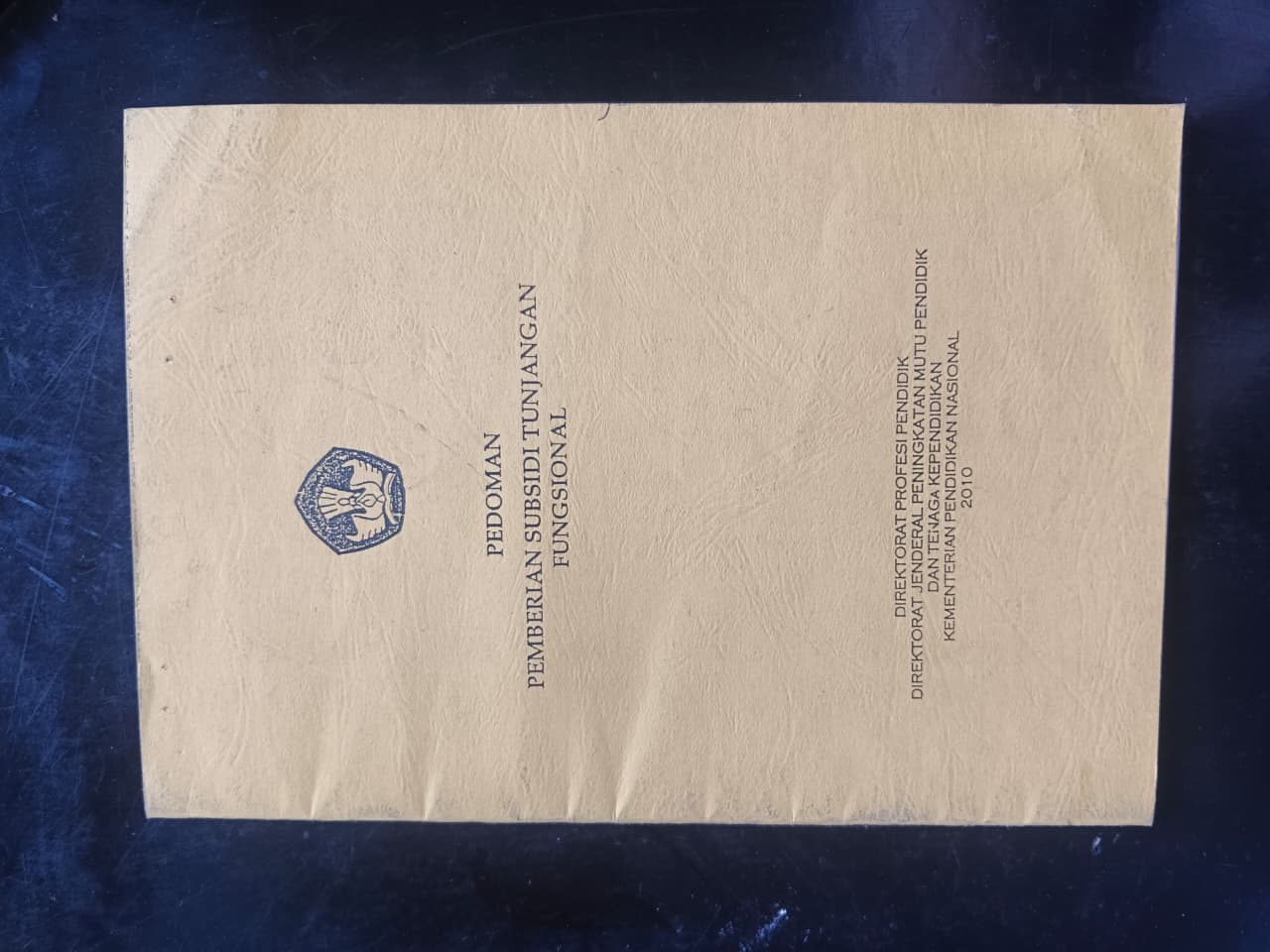 Cover Pedoman Pemberian Subsidi Tunjangan Fungsional