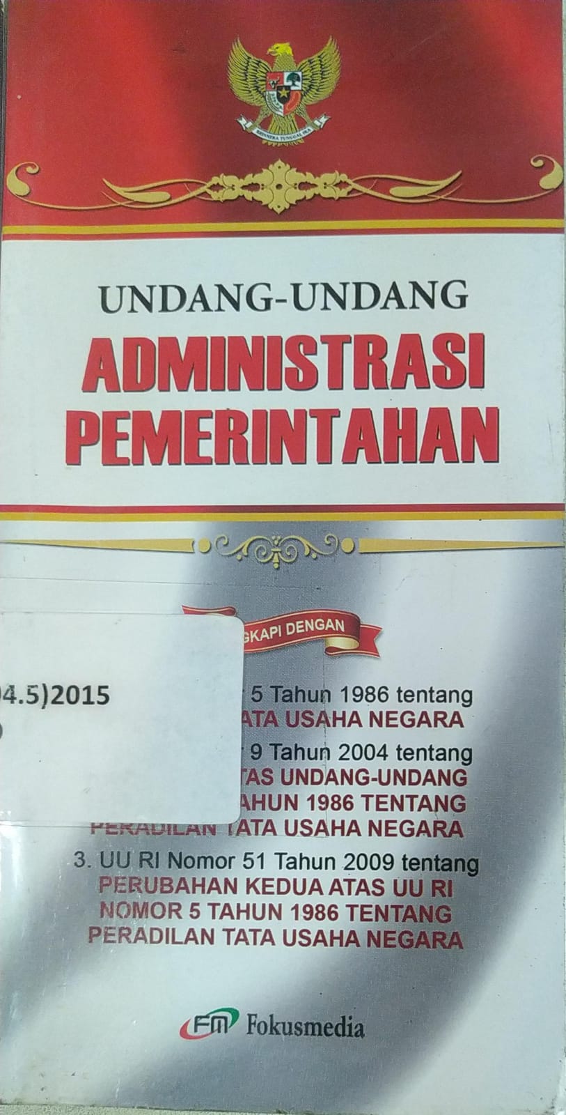 Cover Undang-Undang Administrasi Pemerintahan