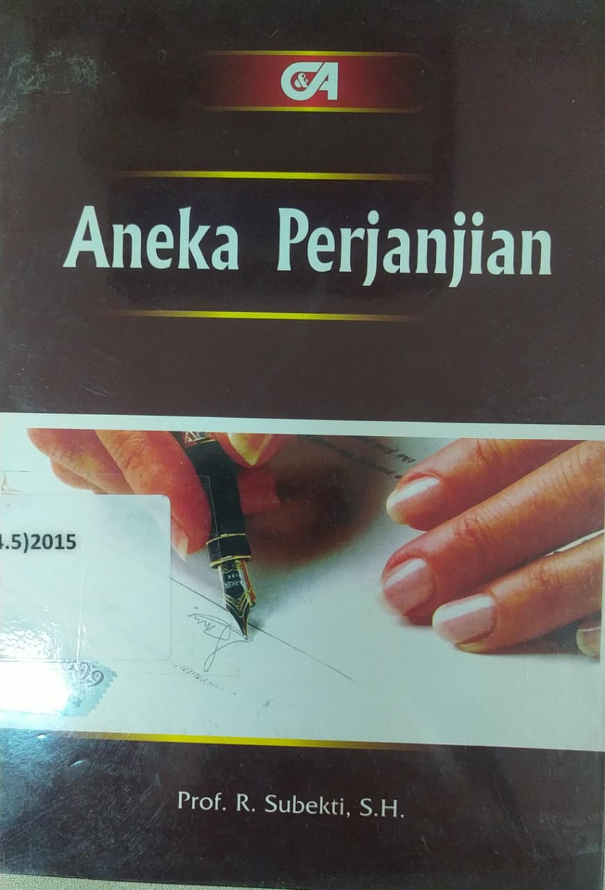 Cover Aneka Perjanjian