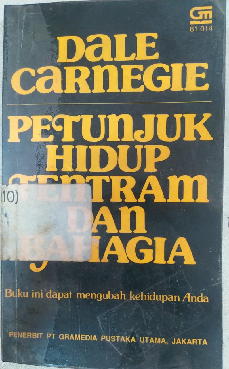 Cover Petunjuk Hidup Tentram dan Bahagia