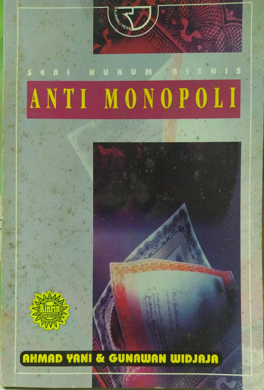 Cover Seri Hukum Bisnis Anti Monopoli