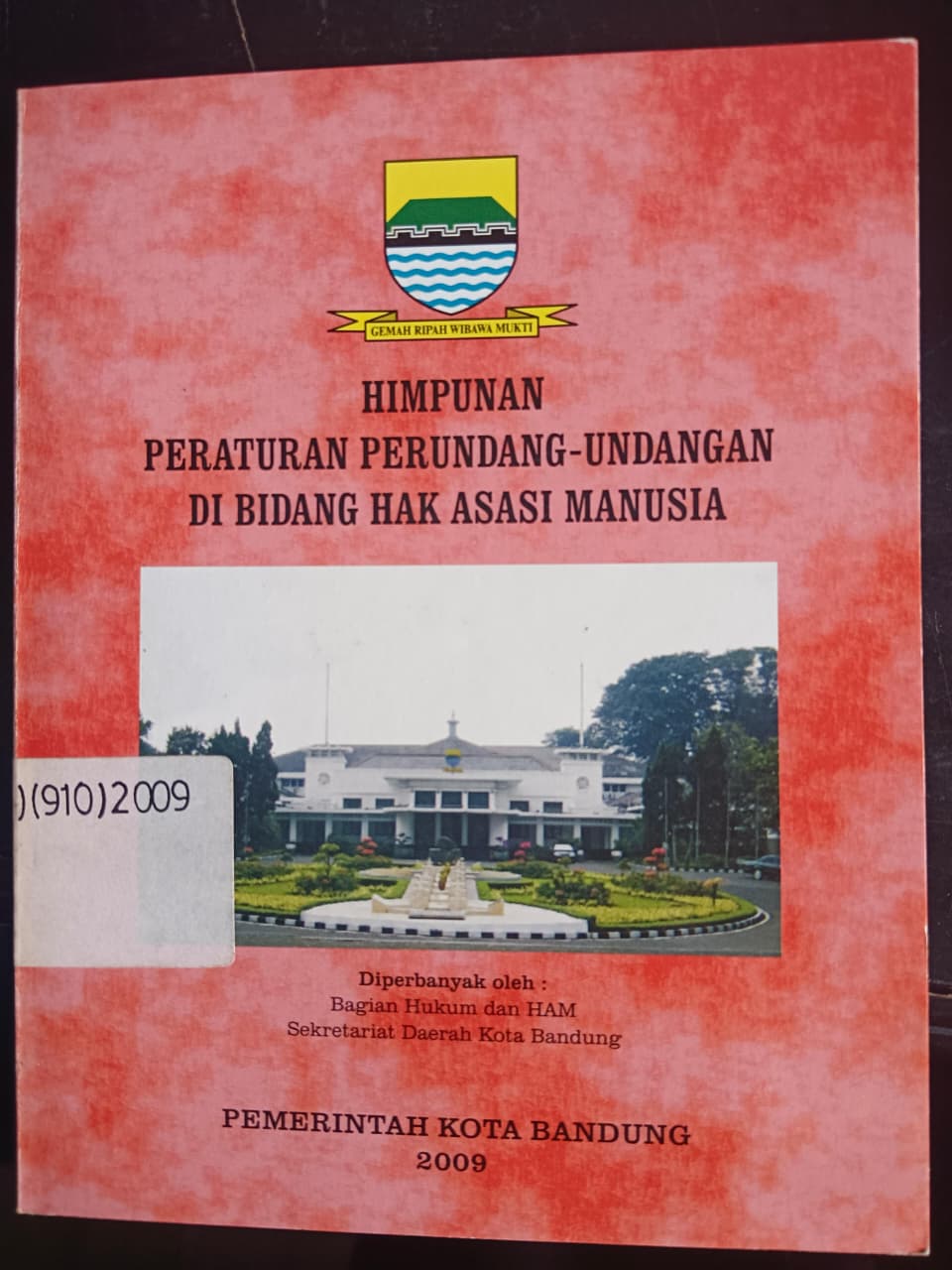 Cover Himpunan Peraturan Perundang-Undangan Di Bidang Hak Asasi Manusia