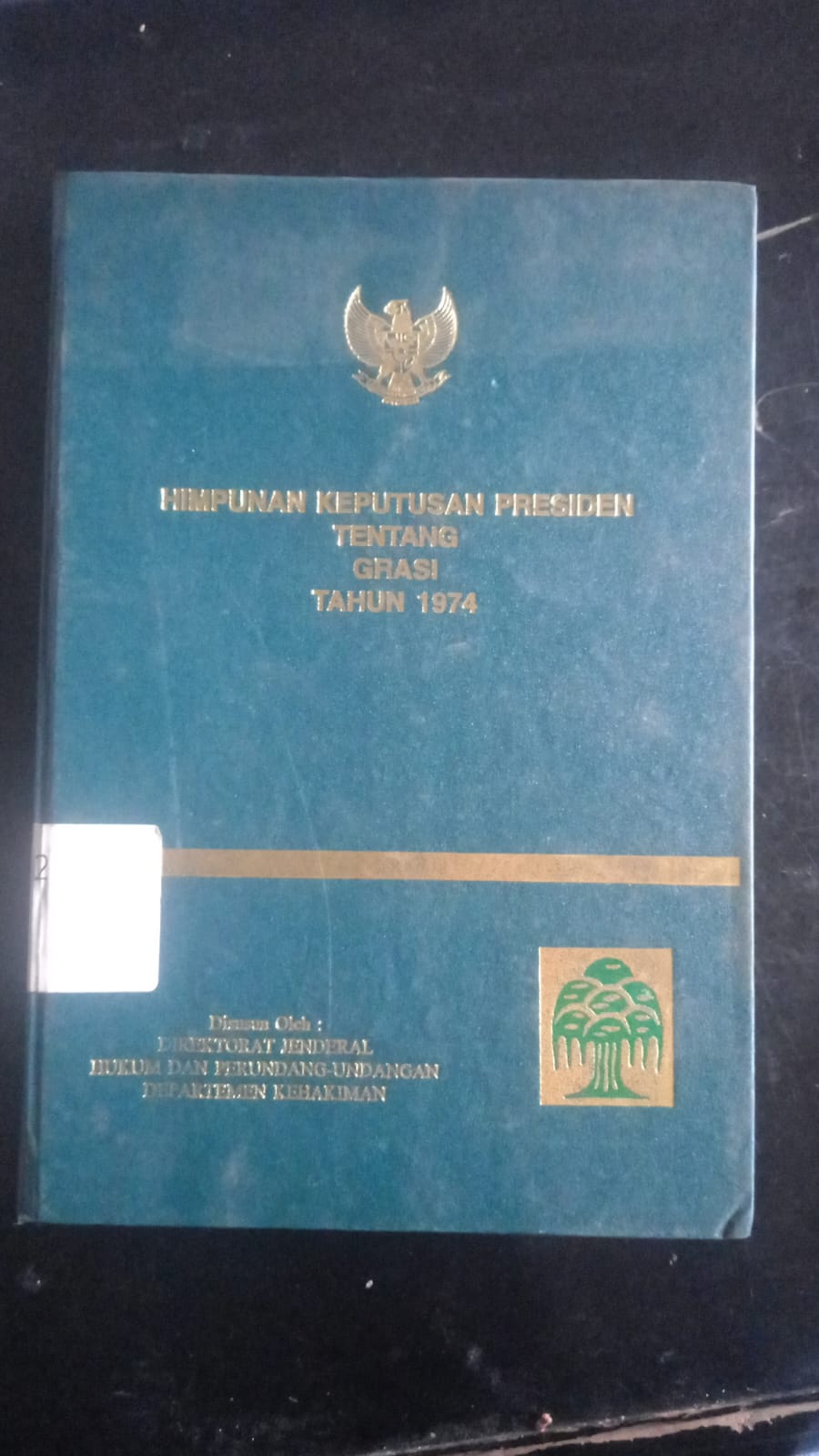 Cover Himpunan Keputusan Presiden Tentang Grasi Tahun 1974