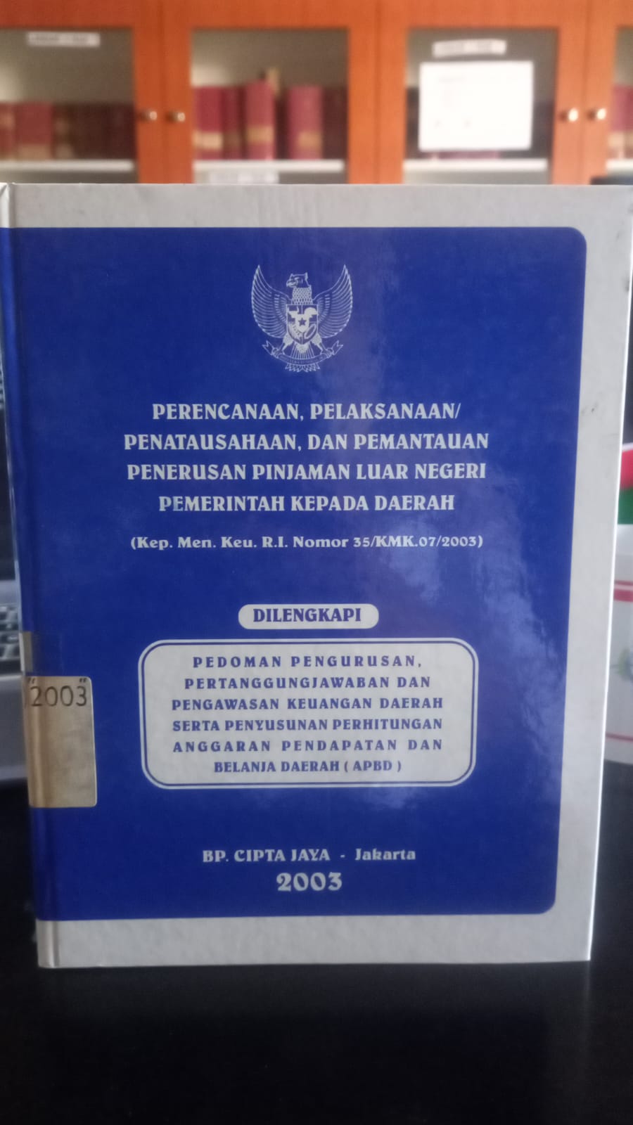 Cover Perencanaan, Pelaksanaan/Penatausahaan, Dan Pemantauan Penerusan Pinjaman Luar Negeri Pemerintah Kepada Daerah