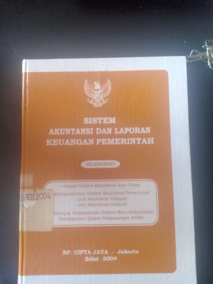 Cover Sistem Akutansi Dan Laporan Keuangan Pemerintah