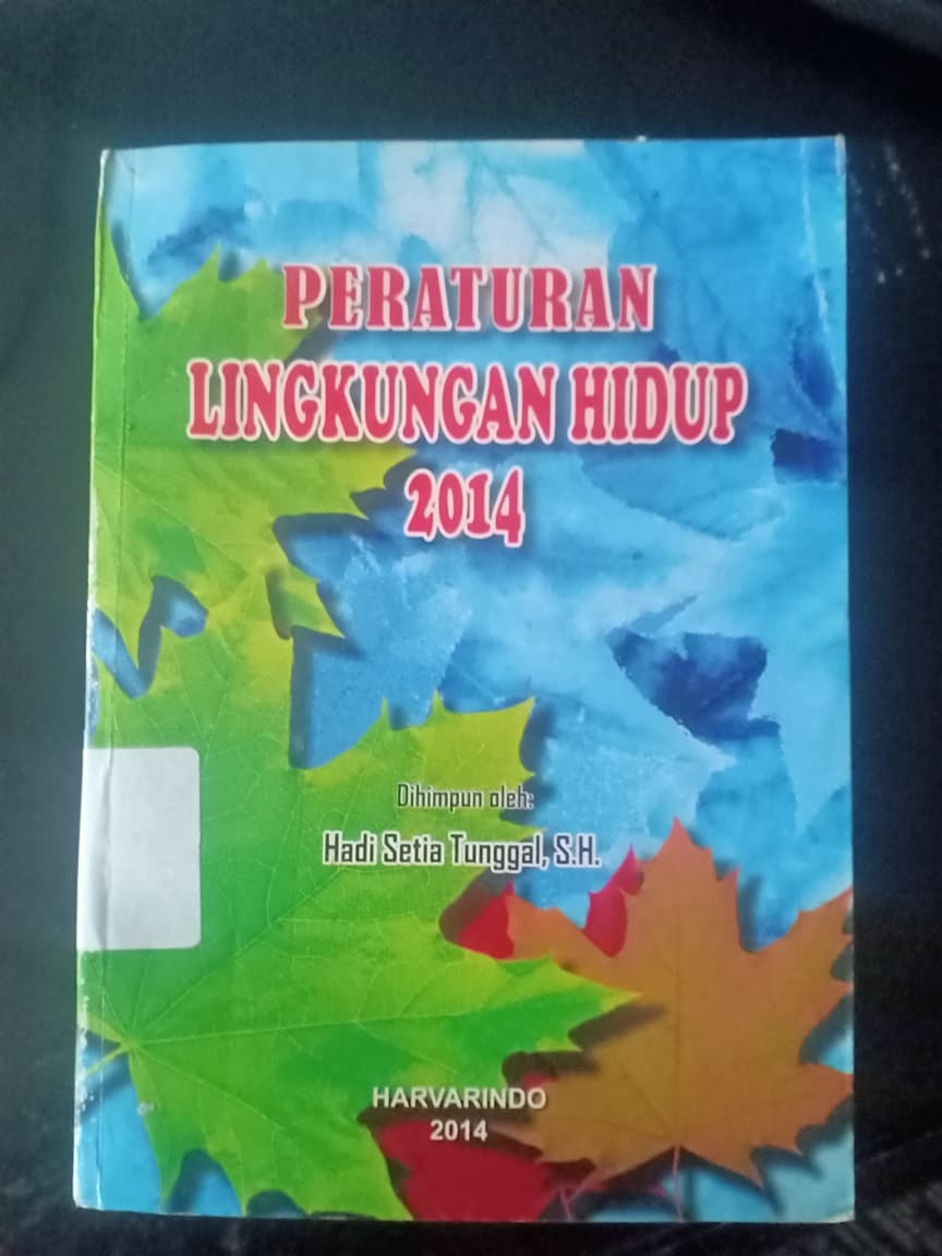 Cover Peraturan Lingkungan Hidup 2014