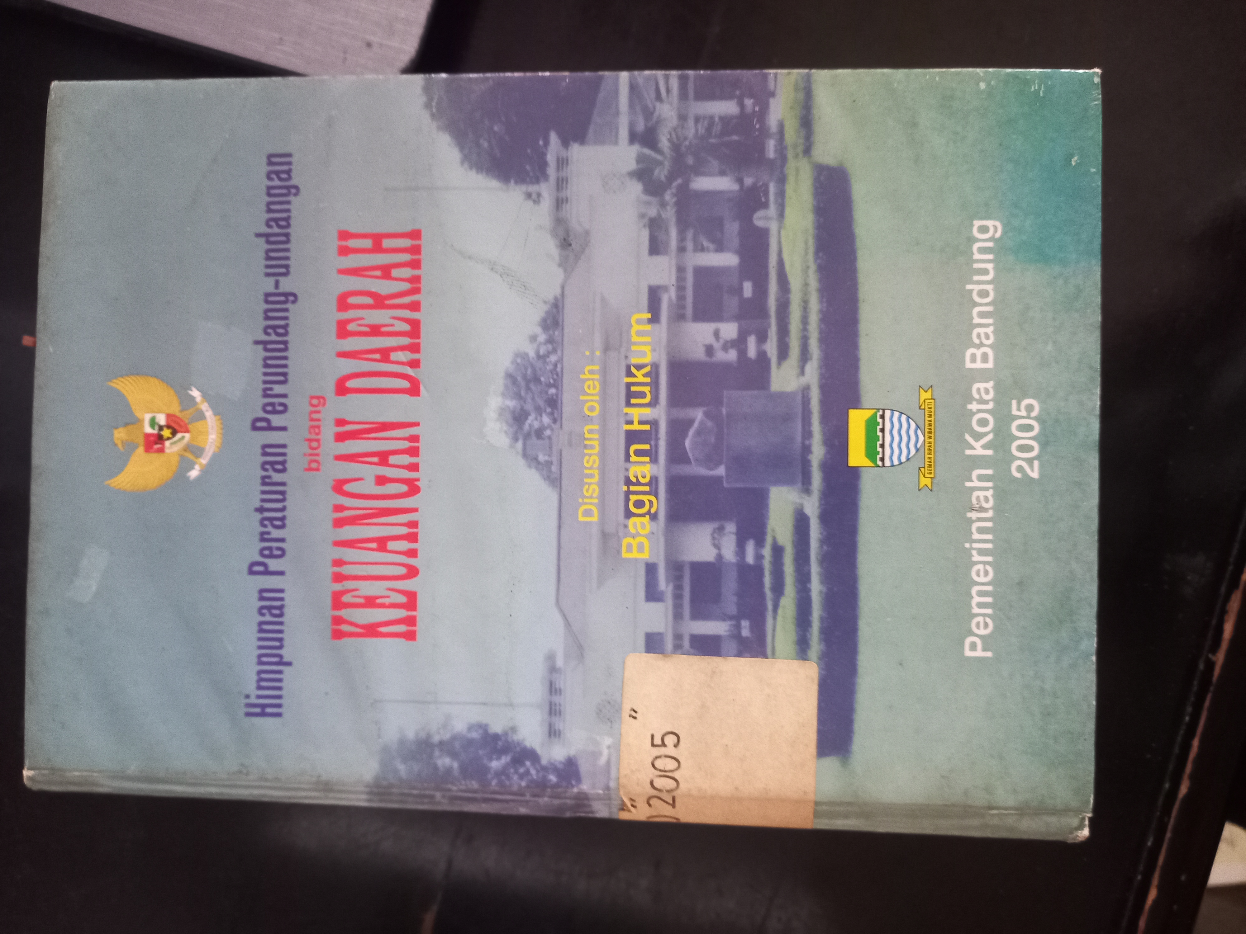 Cover Himpunan Peraturan Perundang - Undangan Bidang Keuangan Daerah