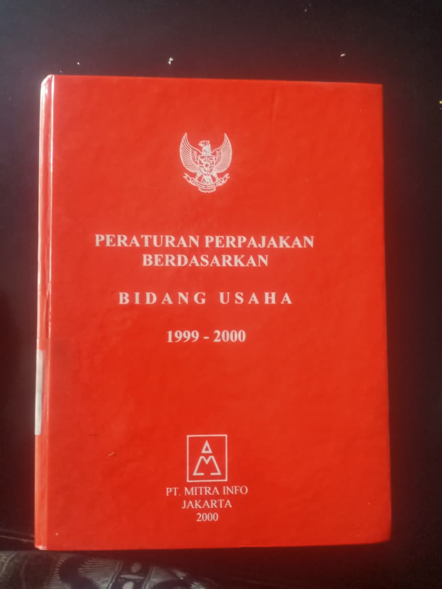 Cover Peraturan Perpajakan Berdasarkan Bidang Usaha