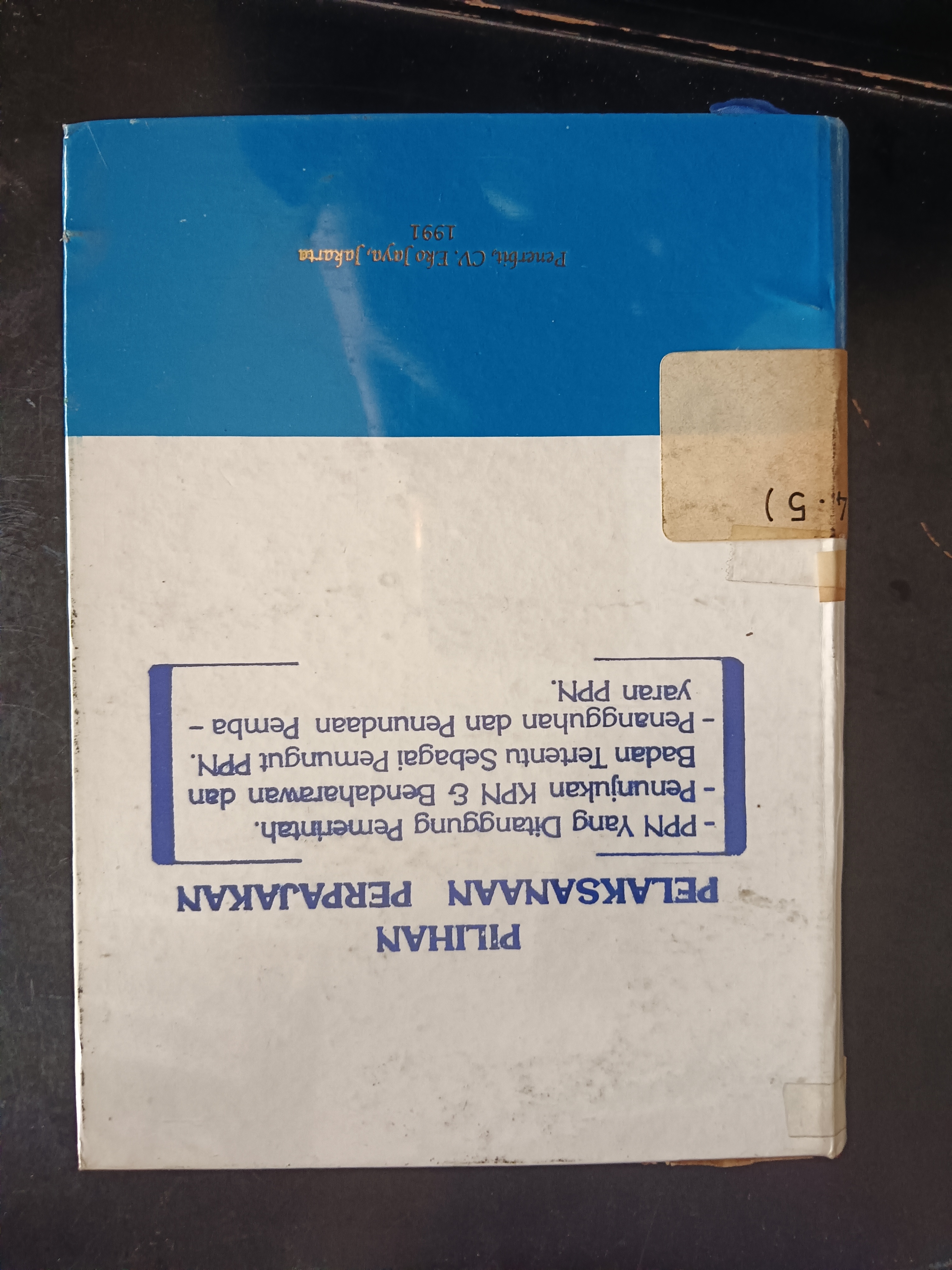 Cover Pilihan Pelaksanaan Perpajakan
-PPN Yang Ditanggung Pemerintah.
-Penunjukan KPN & Bendahawaran dan Badan Tertentu Sebagai Pemungut PPN.
-Penangguhan dan Penundaan Pembayaran PPN.