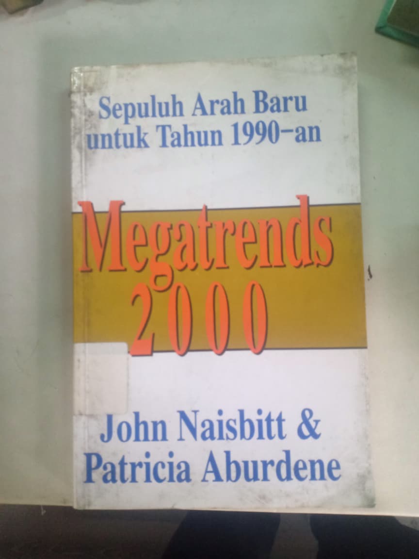 Cover Sepuluh Arah Baru Untuk Tahun 1990-an Megatrends 2000