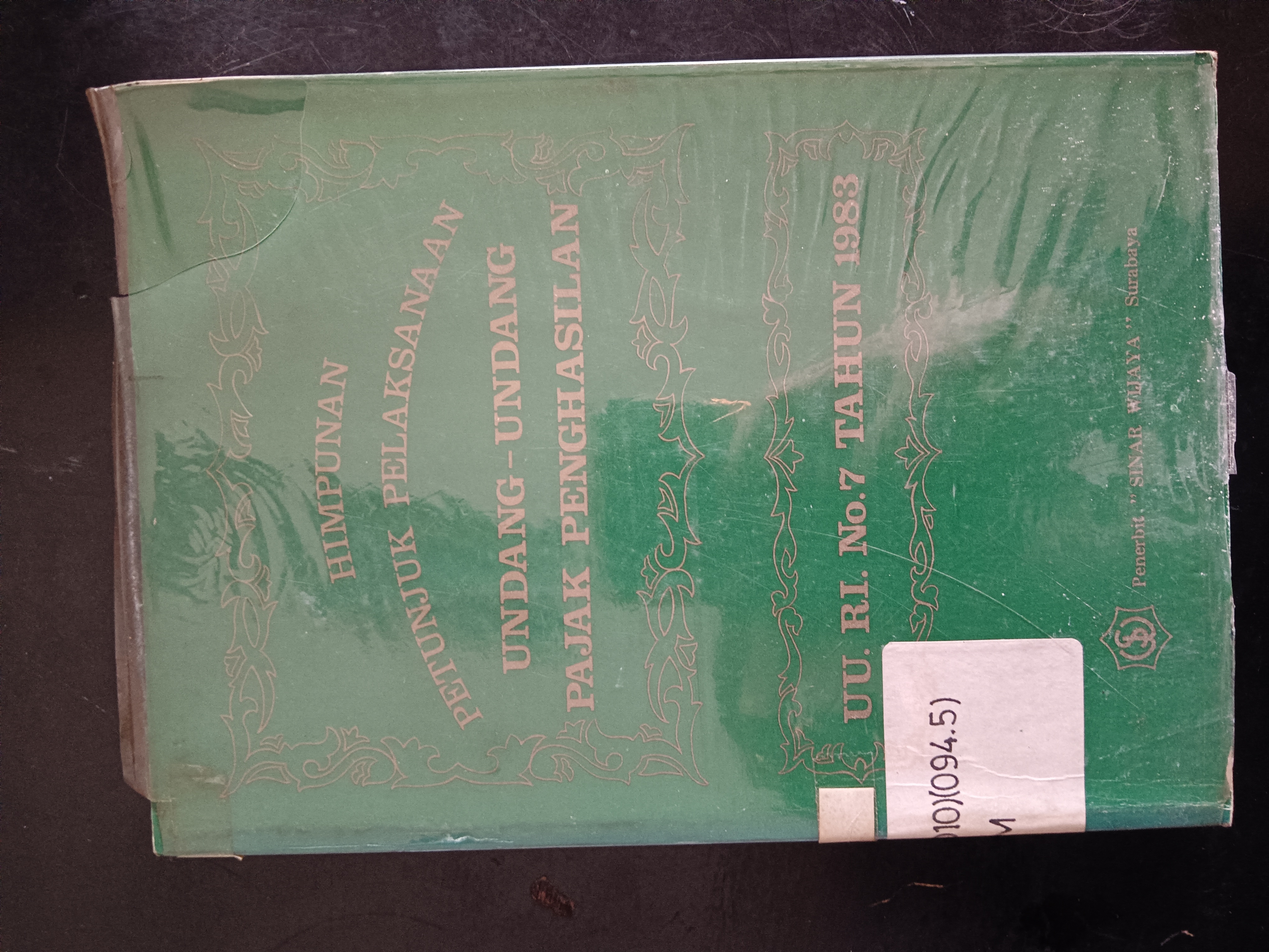 Cover Himpunan Petunjuk Pelaksanaan Undang-Undang Pajak Penghasilan UU. RI. No.7 Tahun 1983