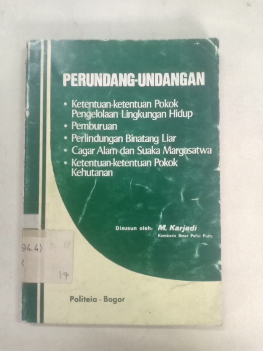 Cover Perundang-undangan