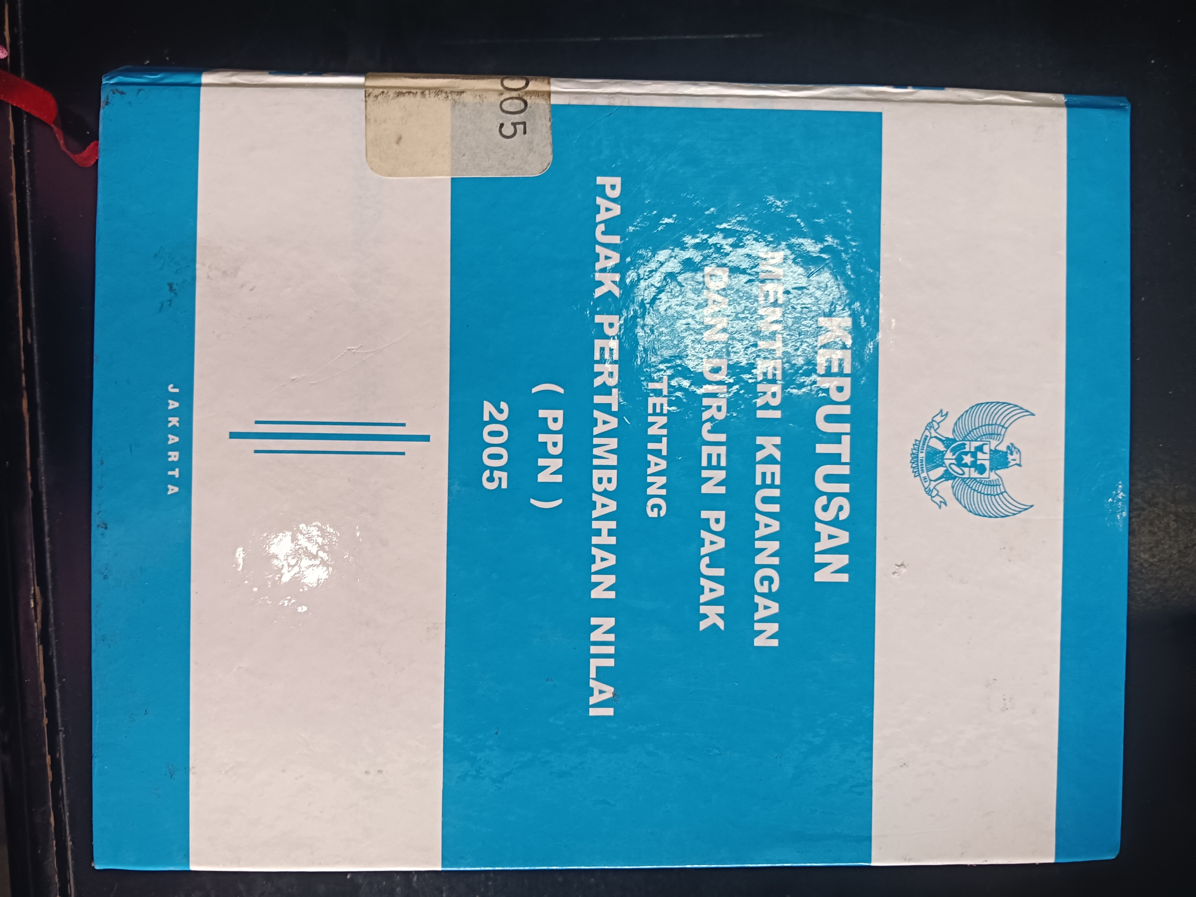 Cover Keputusan Menteri Keuangan Dan Dirjen Pajak Tentang Pajak Pertambahan Nilai (PPN) 2005