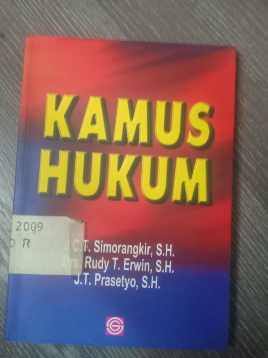 Cover Kamus Hukum