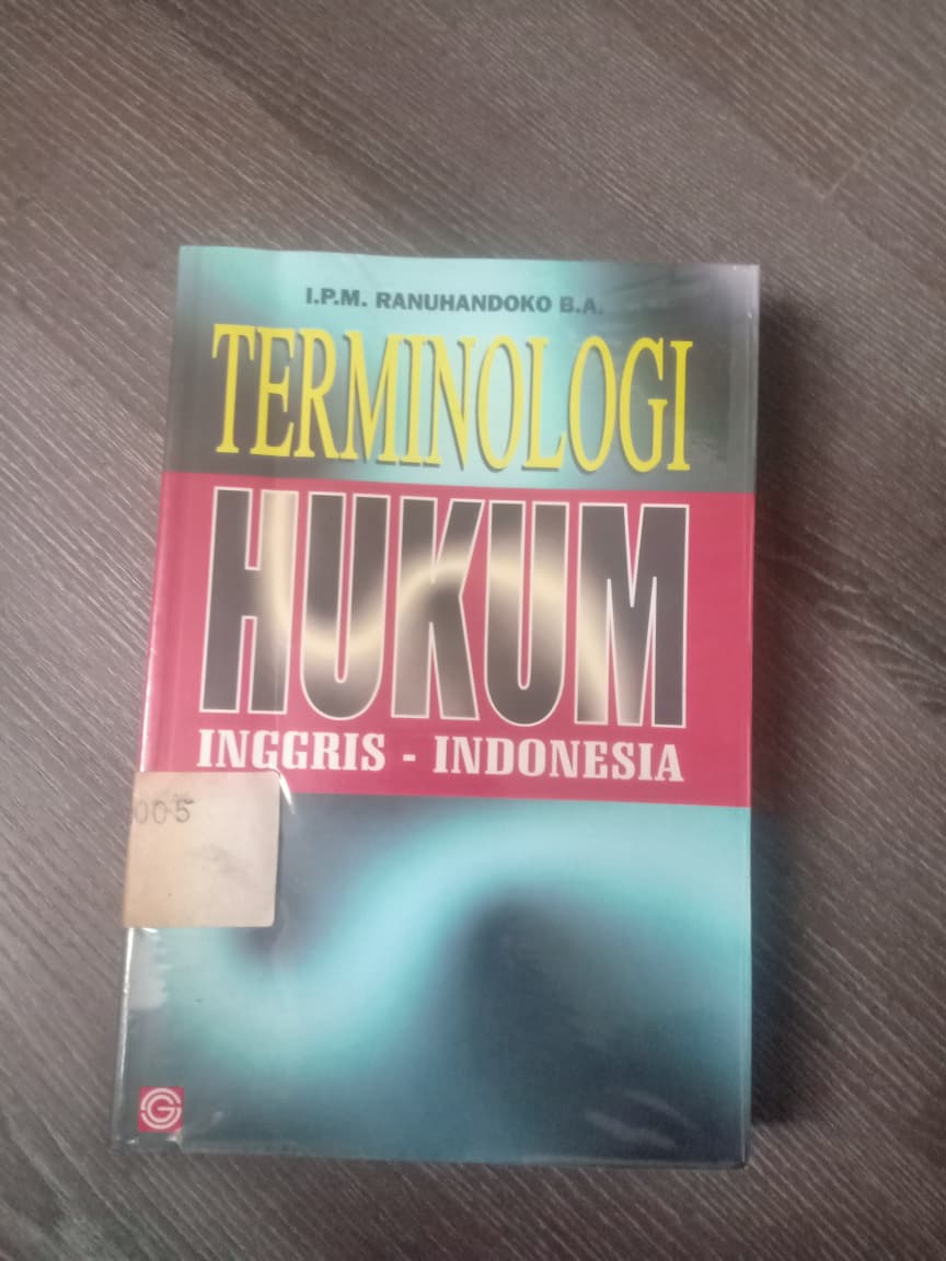 Cover Terminologi Hukum
