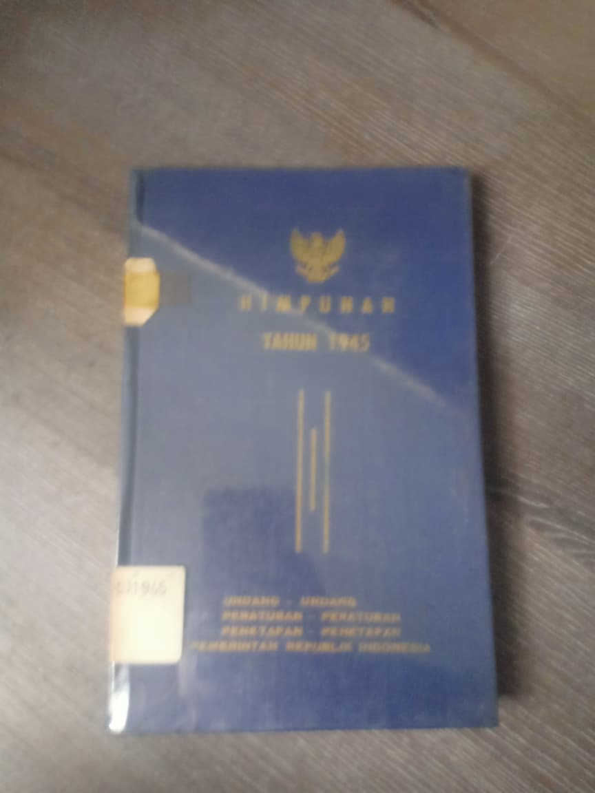 Cover Himpunan Tahun 1945