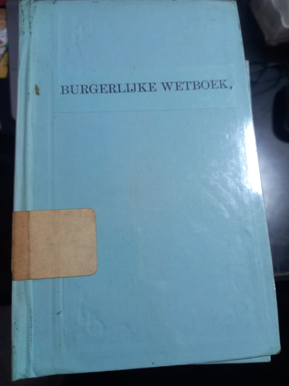 Cover Burgerlijke Wetboek