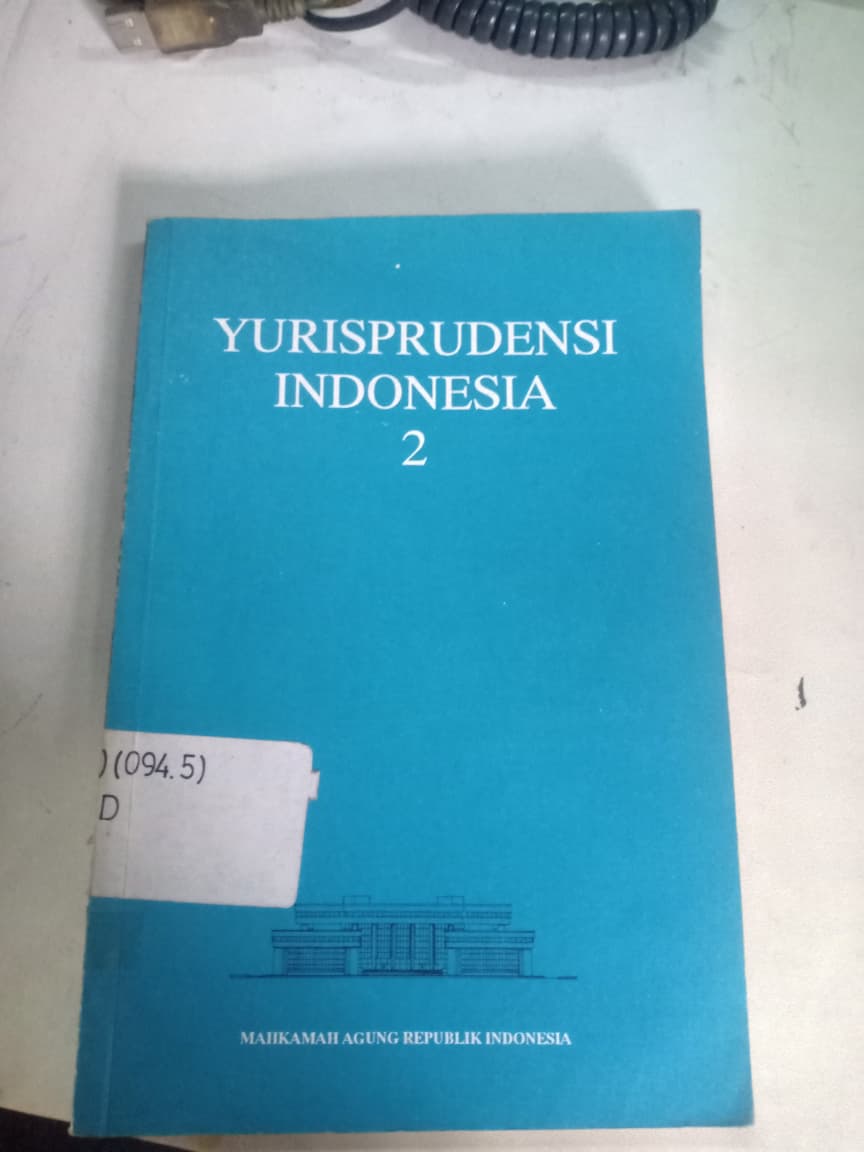 Cover YURISPRUDENSI INDONESIA 2