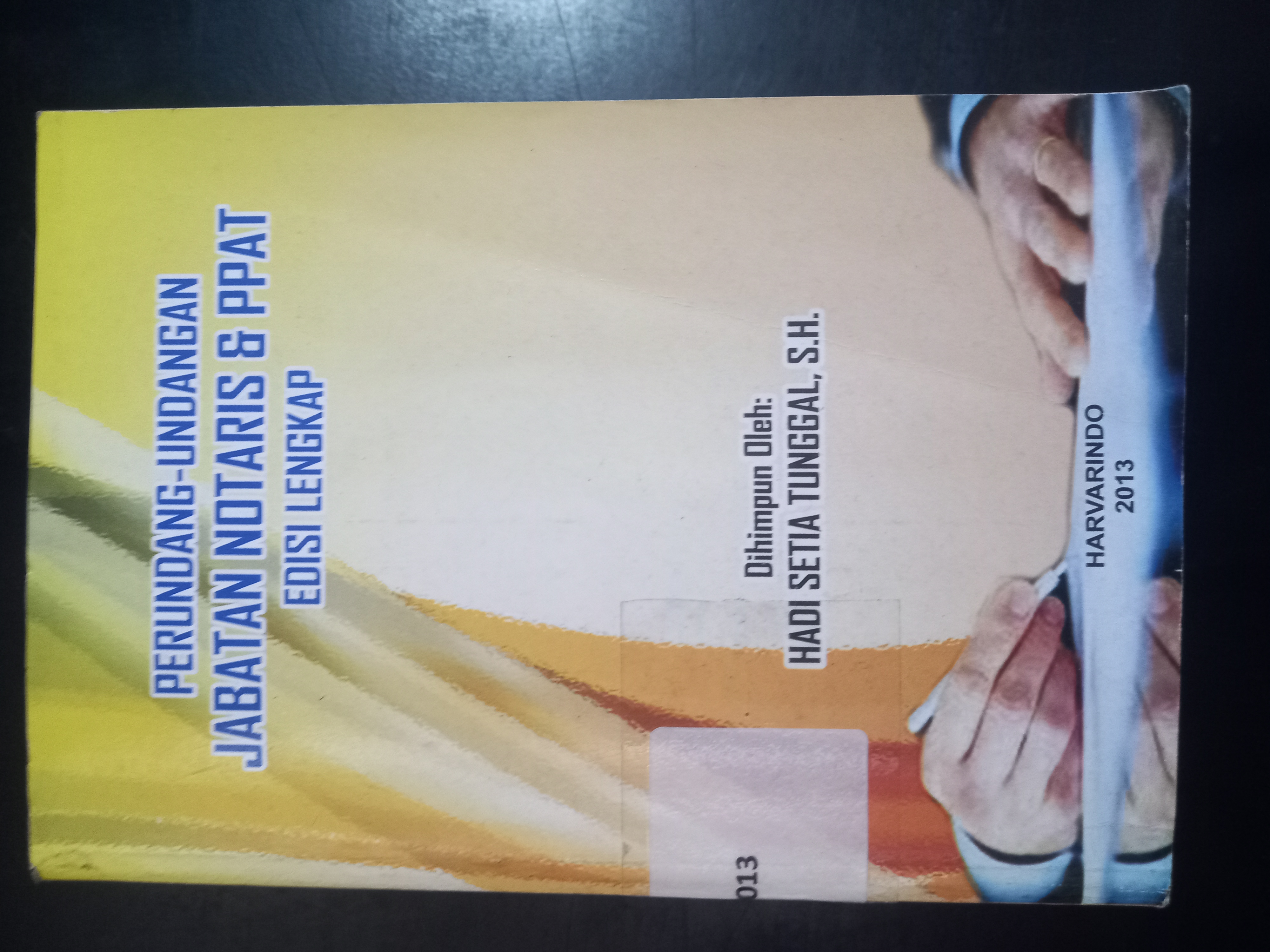 Cover Perundang - Undangan Jabatan Notaris & PPAT Edisi Lengkap
