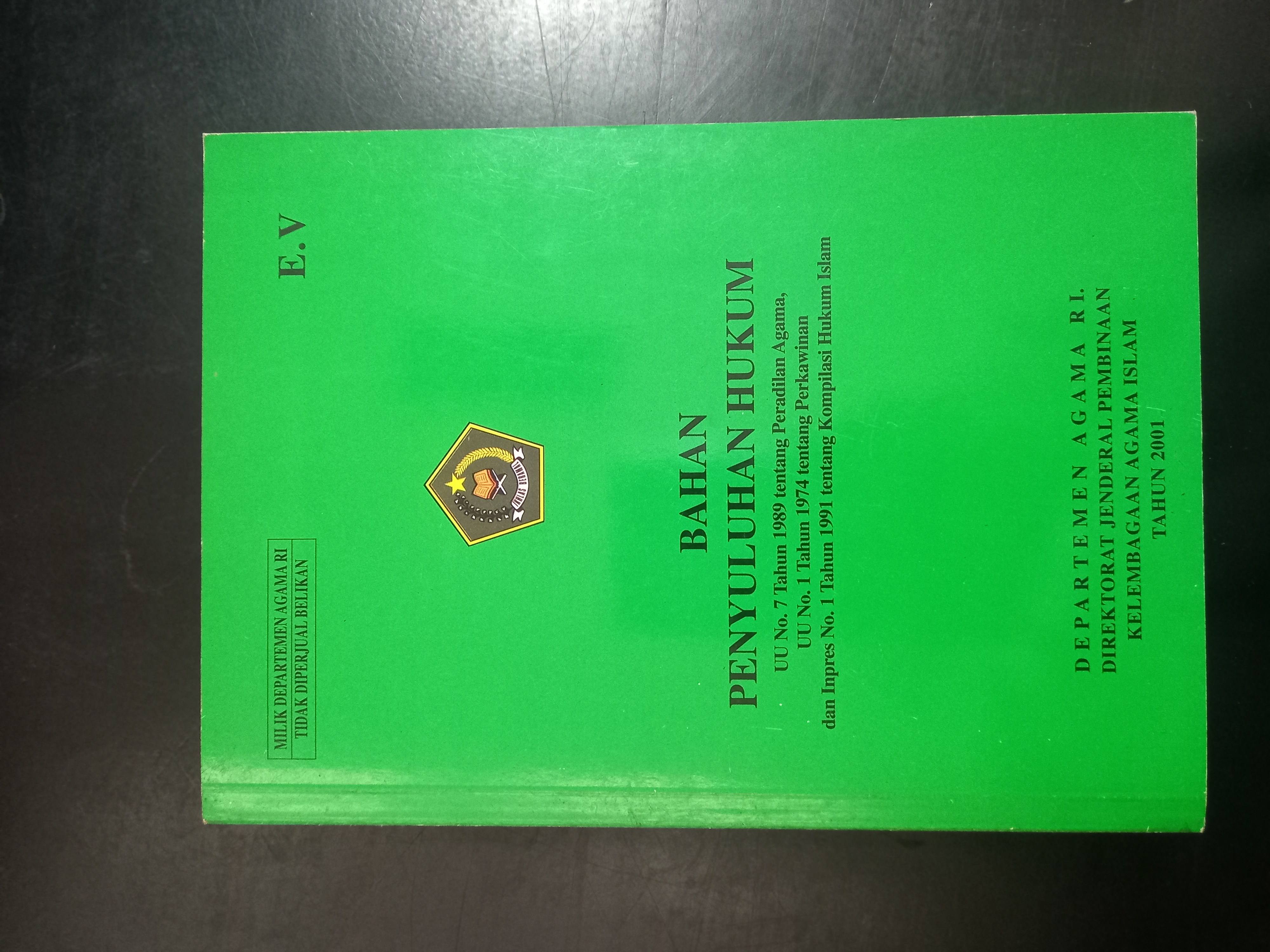 Cover Bahan Penyuluhan Hukum