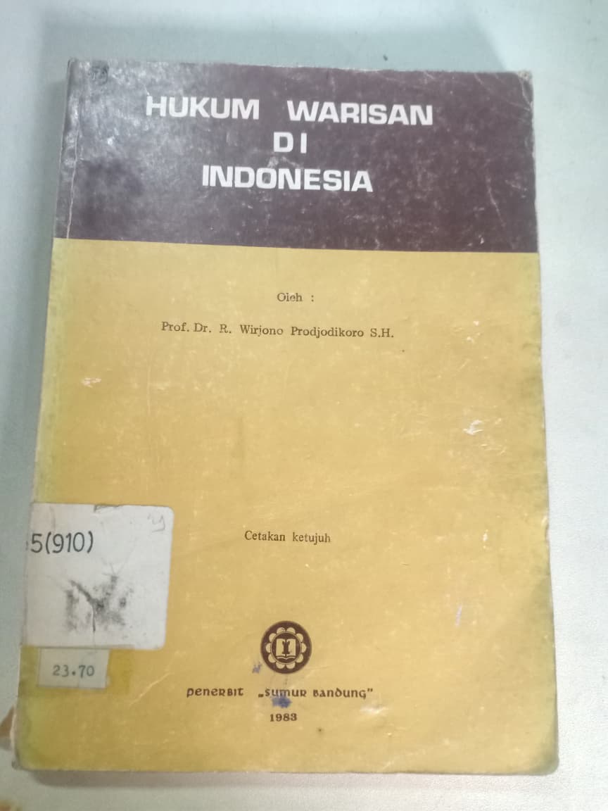 Cover Himpunan Warisan Di Indonesia