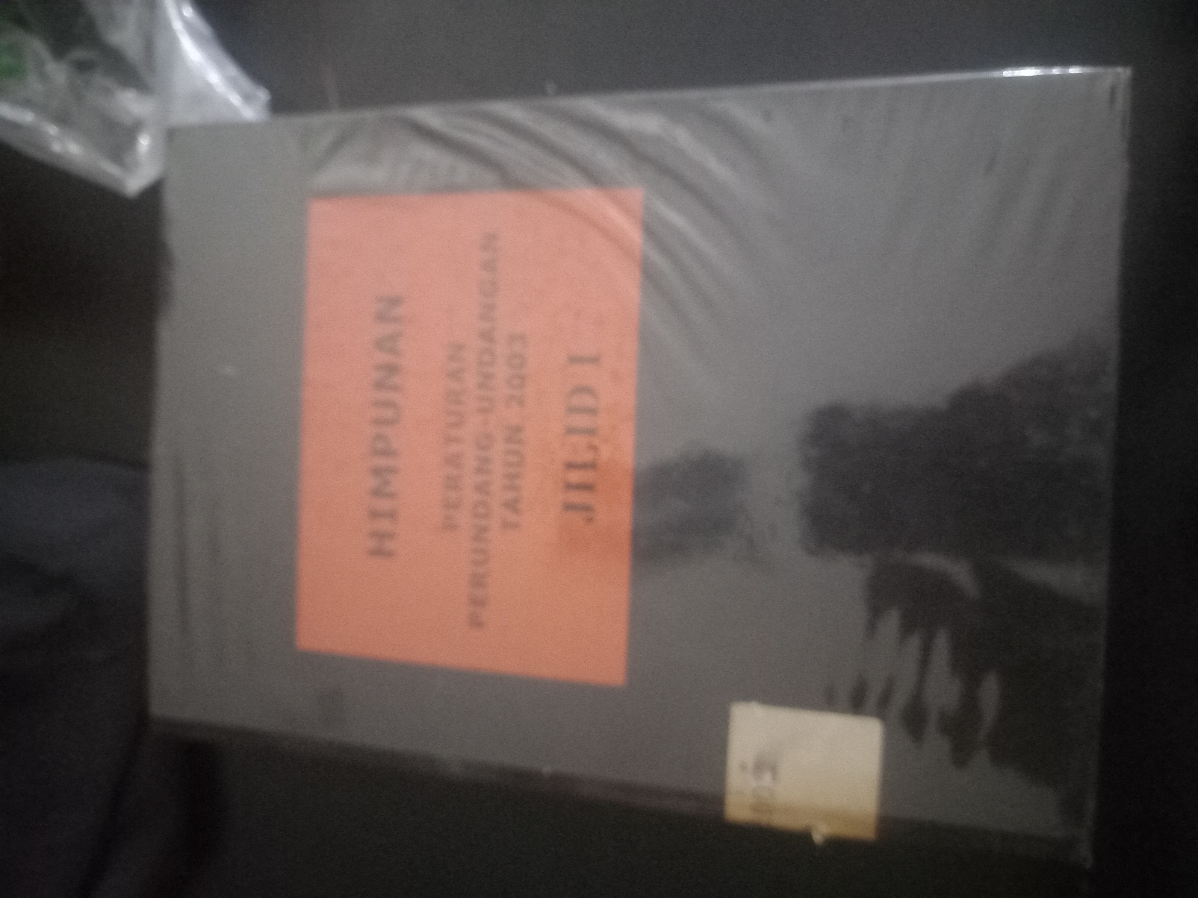 Cover Himpunan Peraturan Daerah Perundang - Undangan Tahun 2003